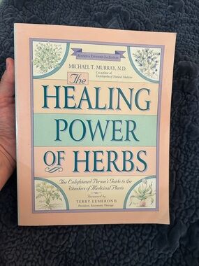 The Healing Power of Herbs by Michael T. Murray - Pastel Cover